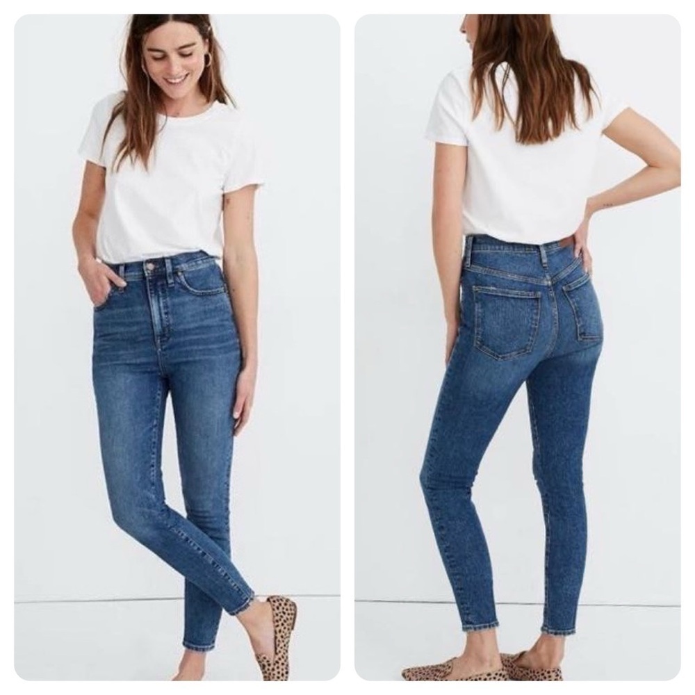 Madewell 11” High-Rise Skinny Jeans size 26
